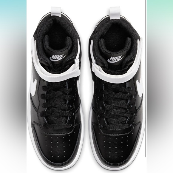 NIKE Court Borough Mid 2 Size 6Youth/Womens 8 - Picture 3 of 9